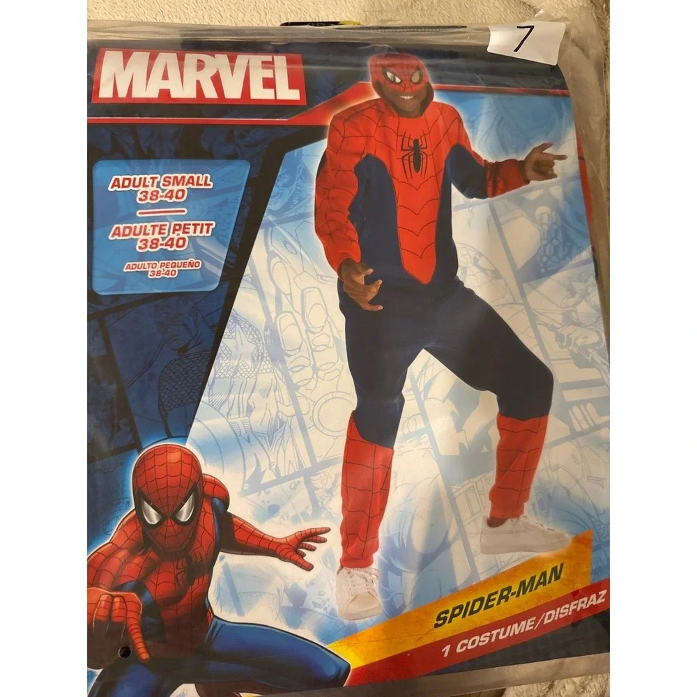 Spider-Man Marvel Studios Comics Hoodie & Joggers Costume Adult Small 38-40 - Picture 9 of 9